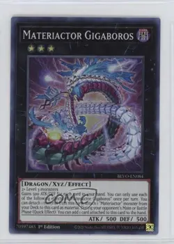 Materiactor Gigaboros 1st Ed. YuGiOh Blazing Vortex #BLVO-EN084 - Image 1