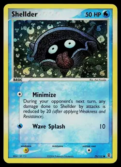 Pokemon Card - Shellder FireRed & LeafGreen 79/112 Reverse Holo - Image 1