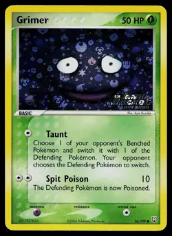 Pokemon Card - Grimer Team Rocket Returns Stamped 56/109 Reverse Holo - Image 1