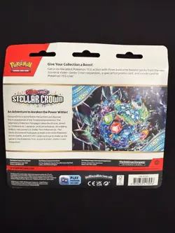 Stellar Crown Three Pack Blister Latias Promo Card Pokemon TCG - Image 2