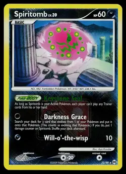 Pokemon Card - Spiritomb Arceus Crosshatch League Promo 32/99 Reverse Holo - Image 1