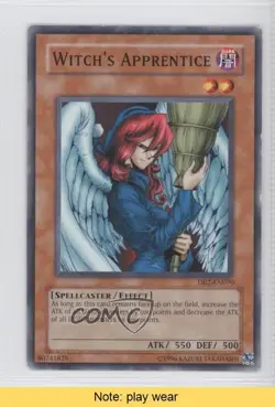 Witch's Apprentice YuGiOh Dark Beginning 2 #DB2-EN070 2005 READ 0b5 - Image 1