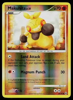 Pokemon Card - Makuhita Arceus 68/99 Reverse Holo - Image 1