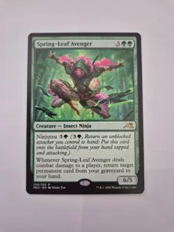 Spring-Leaf Avenger ~ Kamigawa: Neon Dynasty [ NearMint ] [ Magic MTG ] - Image 1