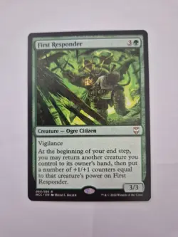 MTG First Responder [Streets of New Capenna Commander] Near Mint - Image 1