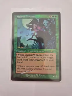 MTG Eternal Witness (12/30) 30th Anniversary Play Promos NM FOIL - Image 1