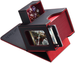 MTG Commander Card Deck Box, Patented Display, Fits 100 Cards, Dice Tray - Image 1