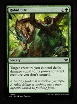 4x Rabid Bite-Magic the Gathering-MTG-Bloomburrow-Near Mint-4x - Image 1