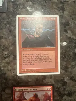 MTG Power Surge Alternate 4th Edition Regular Rare - Image 1