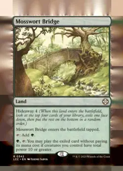 MTG - Commander: The Lost Caverns of Ixalan #342 Mosswort Bridge - Image 1