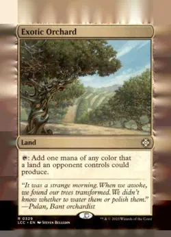 MTG - Commander: The Lost Caverns of Ixalan #329 Exotic Orchard - Image 1