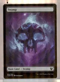 MTG - Theros Beyond Death #252 Swamp - FOIL - Image 1