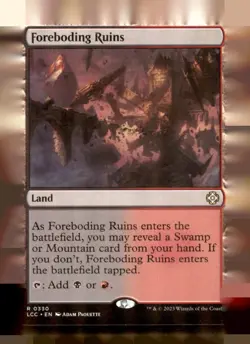 MTG - Shadows over Innistrad #272 Foreboding Ruins - Image 1