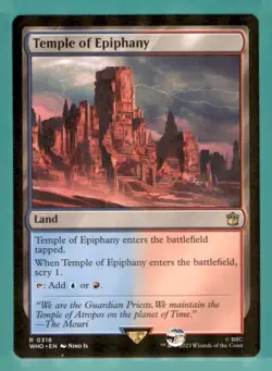 MTG - Universes Beyond: Doctor Who #316 Temple of Epiphany - Image 1