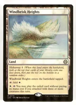 MTG - Commander: The Lost Caverns of Ixalan #370 Windbrisk Heights - Image 1