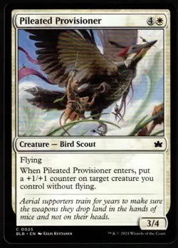 4x Pileated Provisioner-Magic the Gathering-MTG-Bloomburrow-Near Mint-4x - Image 1