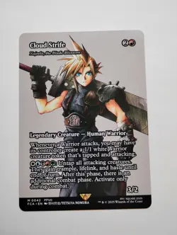 Cloud Strife - Najeela, the Blade-Blossom (Showcase) FCA MTG Regular - Image 1