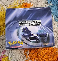 Pokemon Ex Delta Species Booster Box 2005 NO PACKS! BOX ONLY SEE DESCRIPTION - Image 1