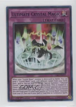 Ultimate Crystal Magic 1st Ed. YuGiOh Legendary Duelists: Season 1 #LDS1-EN117 - Image 1