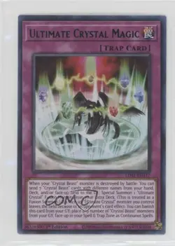 Ultimate Crystal Magic 1st Ed. YuGiOh Legendary Duelists: Season 1 #LDS1-EN117 - Image 1