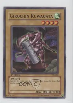 Girochin Kuwagata 1st Ed. YuGiOh Pharaoh's Servant #PSV-085 2002 - Image 1