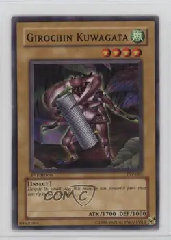 Girochin Kuwagata 1st Ed. YuGiOh Pharaoh's Servant #PSV-085 2002 - Image 1