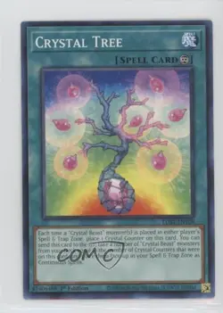 Crystal Tree 1st Ed. YuGiOh Legendary Duelists: Season 1 #LDS1-EN108 - Image 1