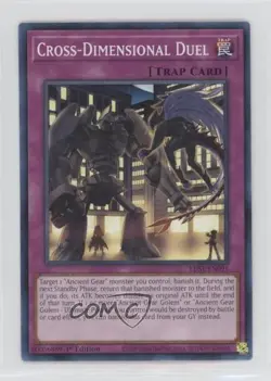 Cross-Dimensional Duel 1st Ed. YuGiOh Legendary ists: Season 1 #LDS1-EN091 - Image 1