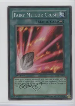 Fairy Meteor Crush 1st Ed. YuGiOh Pharaoh's Servant #PSV-063 2002 READ - Image 1