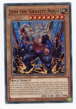 Yugioh Jioh The Gravity Ninja PHHY-EN017 Common 1st Ed NM x3 Play Set - Image 1