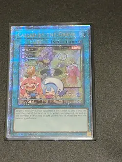 Yugioh! Called By The Grave -NM- Quarter Century Secret Rare RA04-EN092 - Image 3