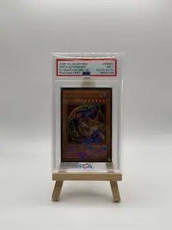 2006 RDS PSA 7 Yugioh Dark Magician Girl Signed By Voice Actor Erica Schroeder - Image 1