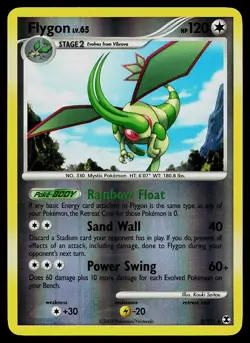 Pokemon Card - Flygon Rising Rivals 5/111 Reverse Holo - Image 1
