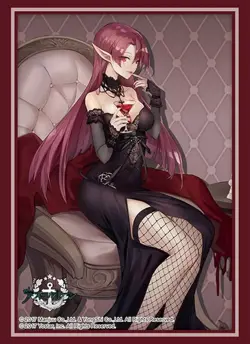 Azur Lane Duke of York Eternal Night's Carola ver Card Sleeve Protector - Image 1