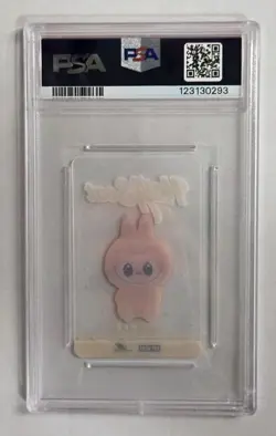 2024 Pop Mart The Monsters BABA Have A Seat Clear Card PSA 10 Labubu - Image 2