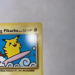Pokemon TCG Surfing Pikachu Evolutions Card 111/108 Regular Secret Rare 2016 - Image 3