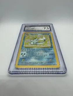 Vaporeon Jungle Holo Card 12/64 CGC NM 7.5 Pokemon Card - Image 2