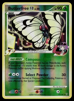 Pokemon Card - Butterfree FB Supreme Victors 17/147 Reverse Holo - Image 1