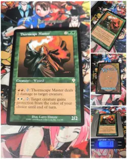 MTG Thornscape Master 🇬🇧 🟡 Nm Invasion 2000 Magic The Gathering Og Green - Image 1