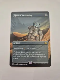 Helm Of Awakening EXTENDED ART mtg artifact - Image 1
