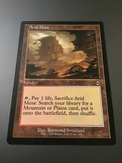 MTG Modern Horizons 2 #436 Retro Frame Arid Mesa NM - Image 1