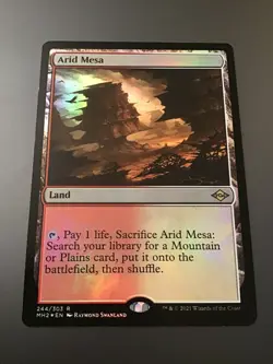 MTG Modern Horizons 2 Arid Mesa Foil #244 NM - Image 1