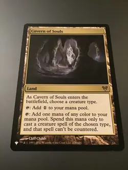 MTG Avacyn Restored #226 Cavern of Souls - Image 1