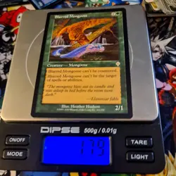 MTG Blurred Mongoose 🟡 🇬🇧 Nm Invasion 2000 Magic the Gathering Rare Card Og - Image 5