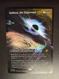 MTG #0360 Sothera the Supervoid (Showcase) Edge of Eternities BUBBLE MAILER - Image 1
