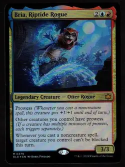 1 x Bria, Riptide Rogue-FOIL-Magic the Gathering-MTG-Bloomburrow-NM-mythic - Image 1