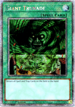 Giant Trunade - RA03-EN097 - Platinum Secret Rare - 1st Edition Yugioh - Image 1