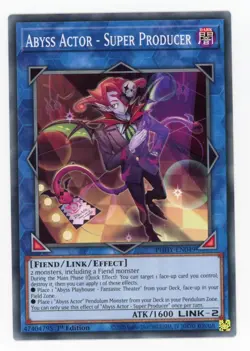 Yugioh Abyss Actor - Super Producer PHHY-EN049 Common 1st NM x3 Play Set - Image 1