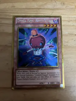 Yugioh Gimmick Puppet Humpty Dumpty PGLD-EN011 Gold Secret 1st Edition NM - Image 1