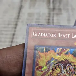 Yugioh - Gladiator Beast Laquari - LCGX-EN238 - Secret Rare - 1st Edition - Image 3